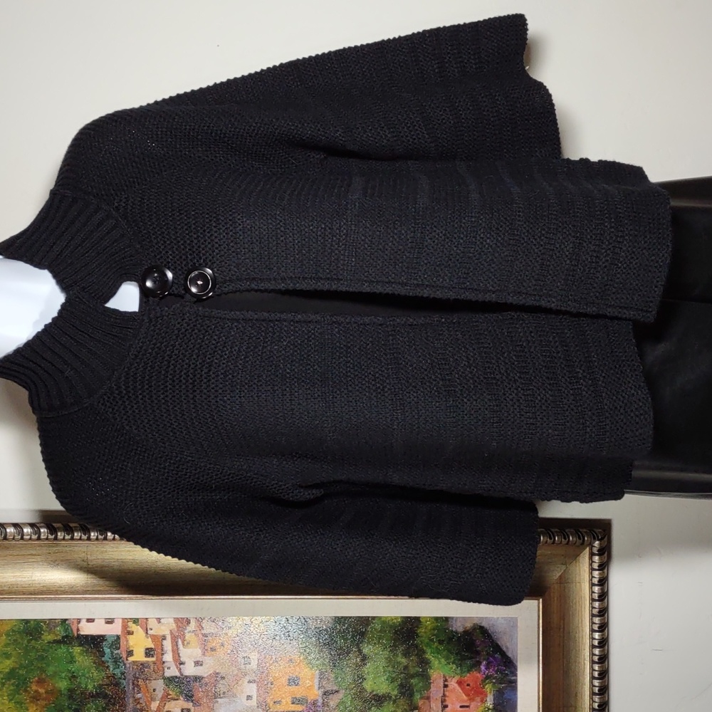 Denim &Co. Acrylic Knit Sweater